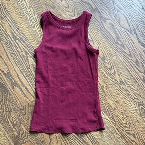 Maurices Dark Red Tank Top